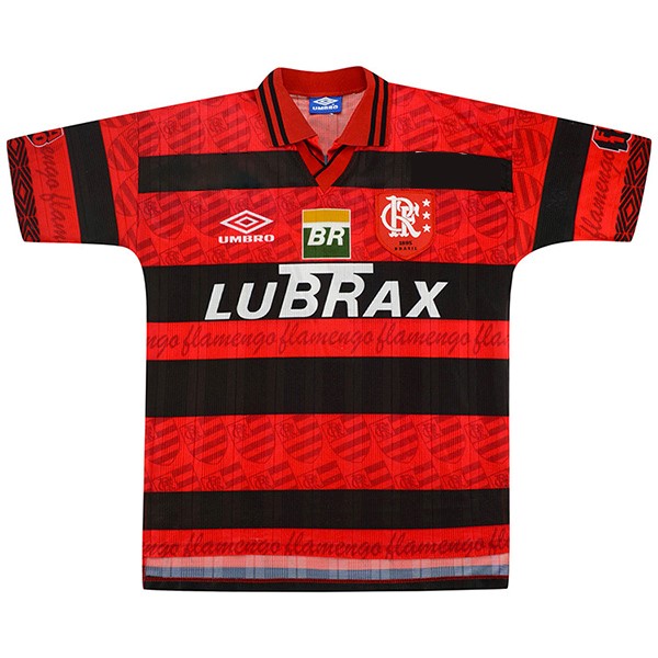 Tailandia Camiseta Flamengo 1ª Retro 1995 1996 Rojo